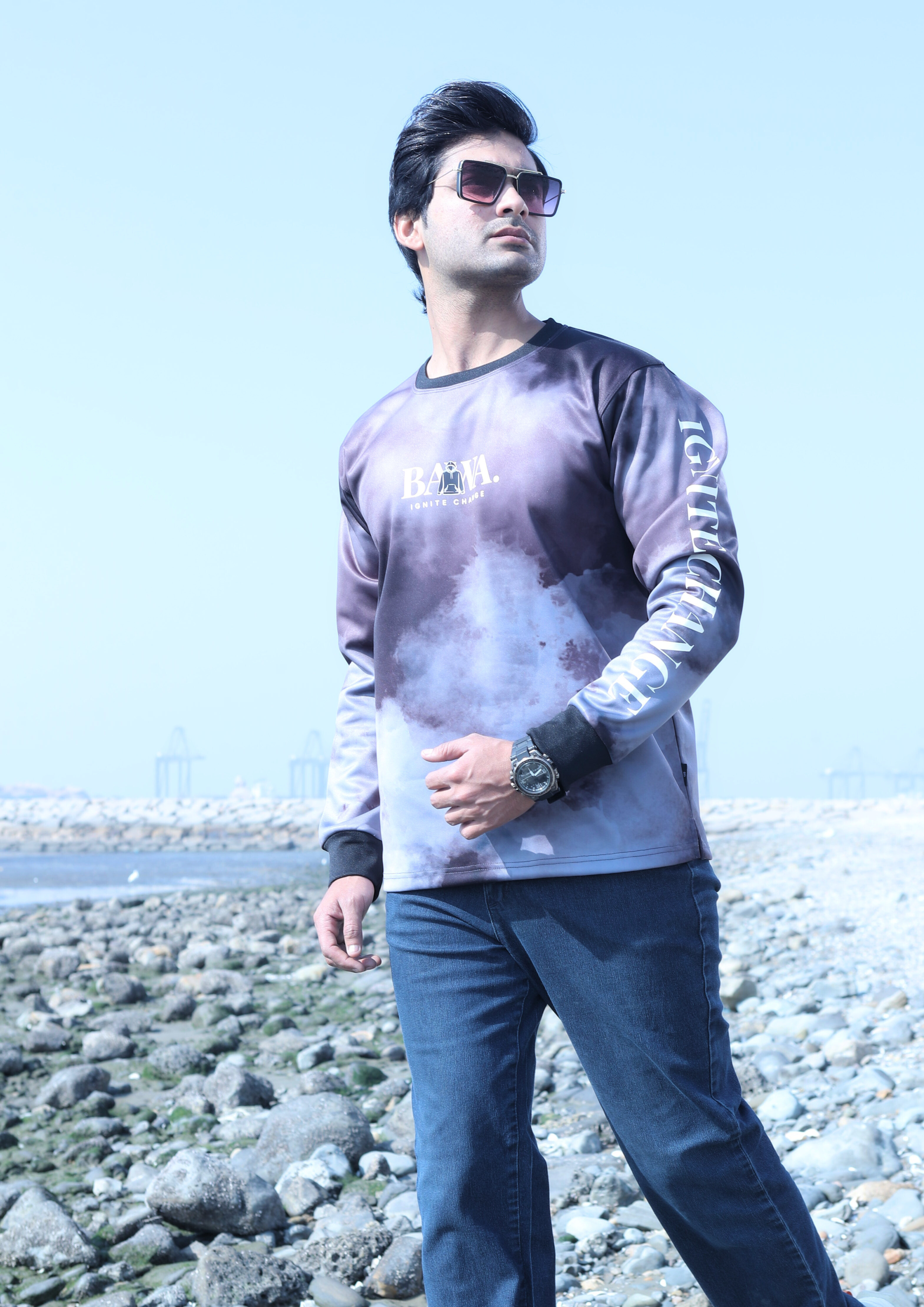 Smokey Cloud Sweat Top