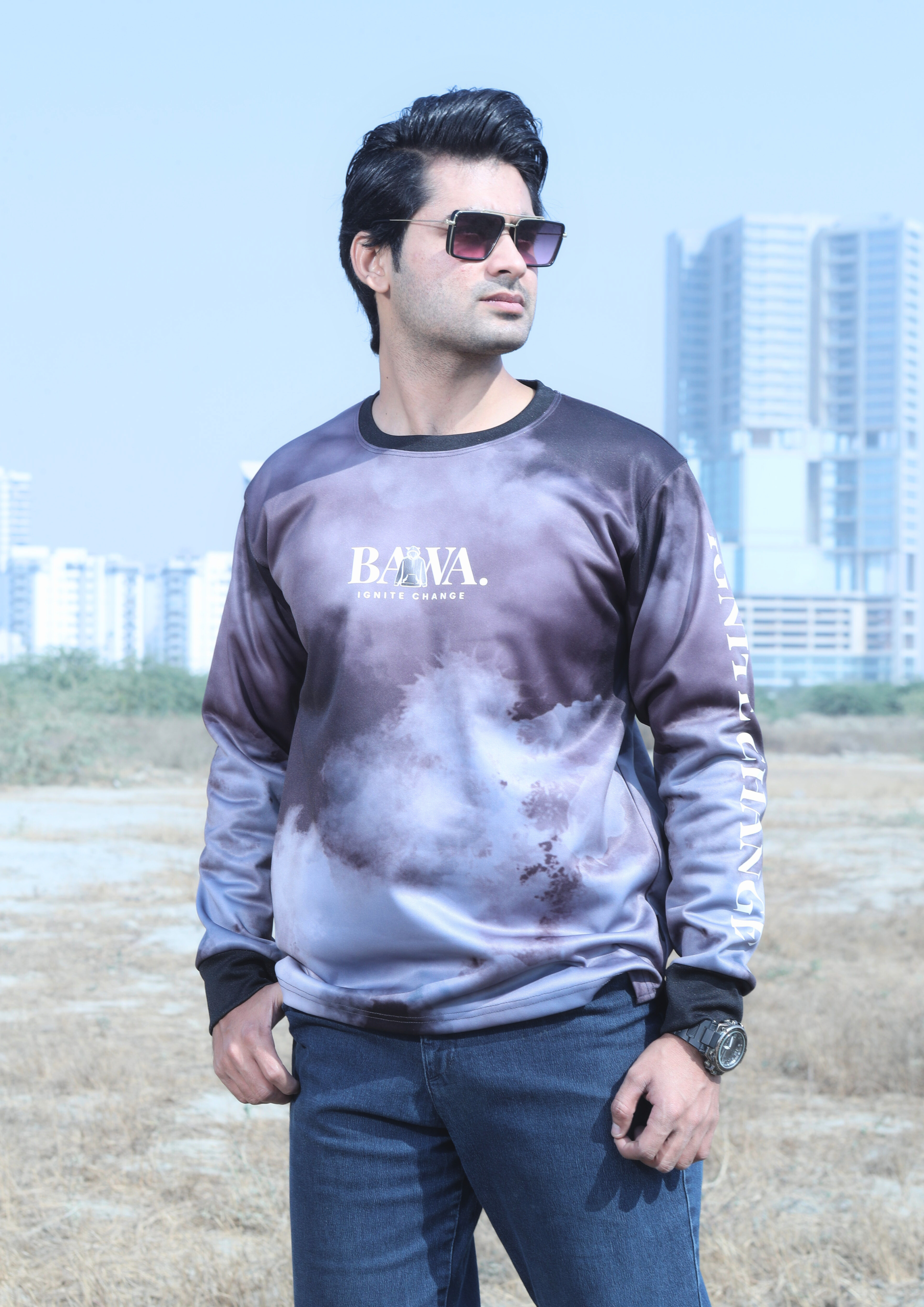 Smokey Cloud Sweat Top