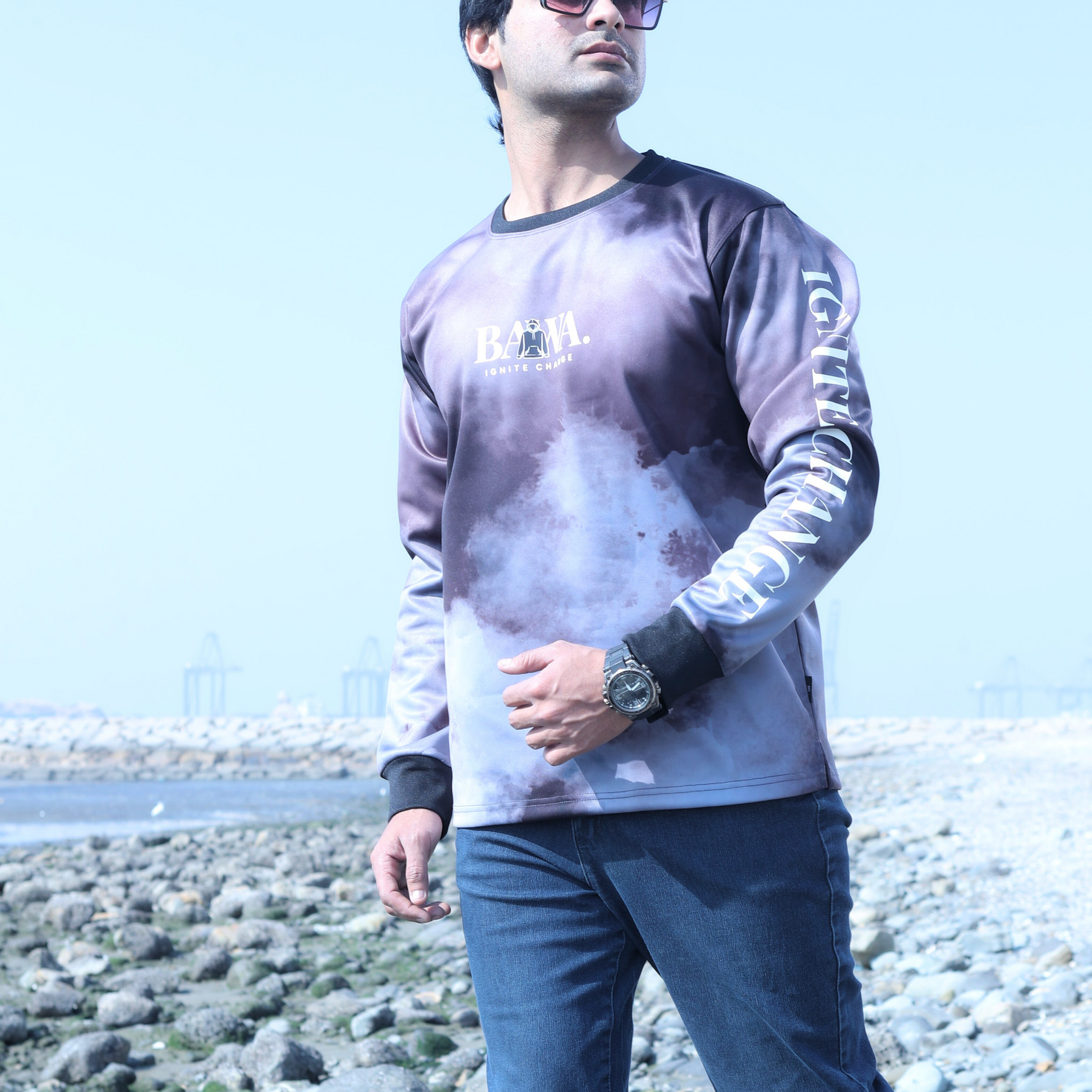 Smokey Cloud Sweat Top
